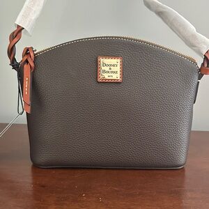 Dooney & Bourke Penny Dark Brown Crossbody Bag